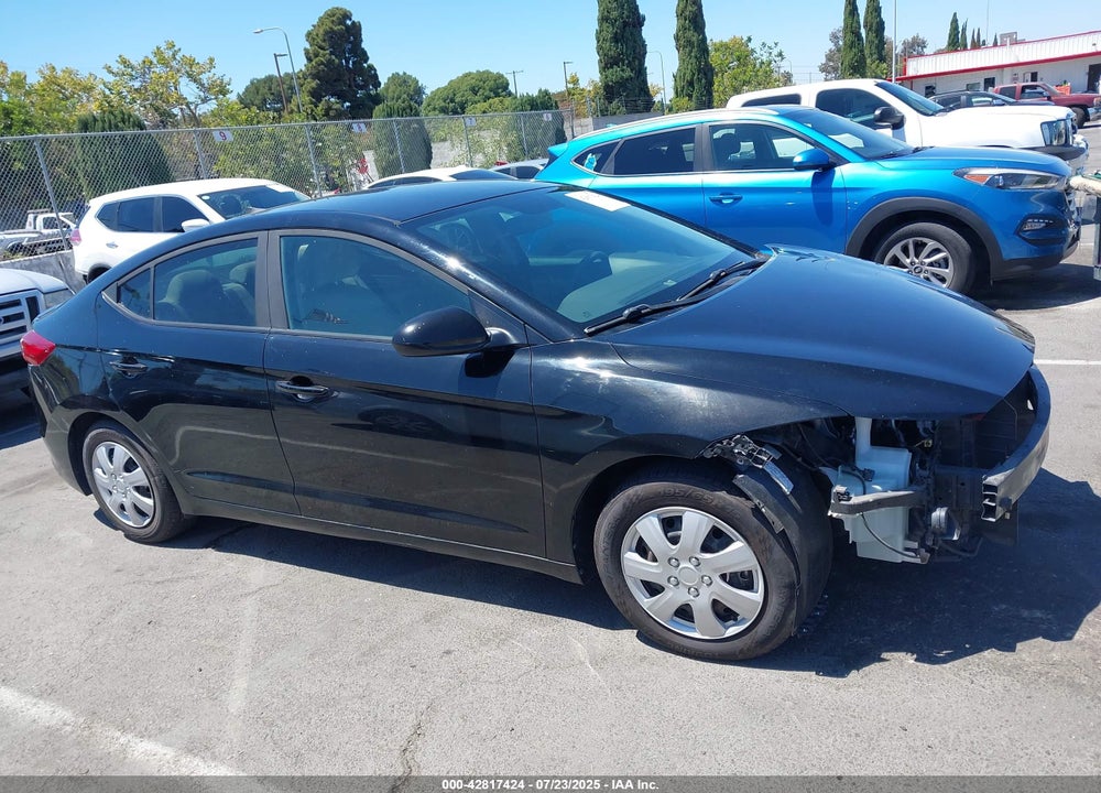 2017 HYUNDAI ELANTRA SE VIN: KMHD74LF4HU089608