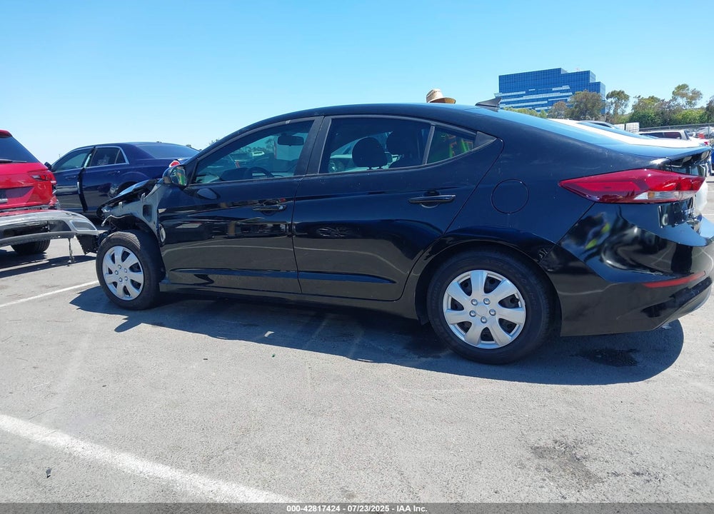 2017 HYUNDAI ELANTRA SE VIN: KMHD74LF4HU089608