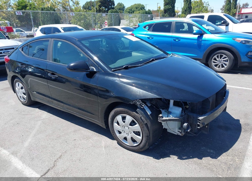 2017 HYUNDAI ELANTRA SE VIN: KMHD74LF4HU089608