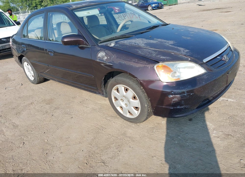 2001 HONDA CIVIC VIN: 2HGES26761H591515