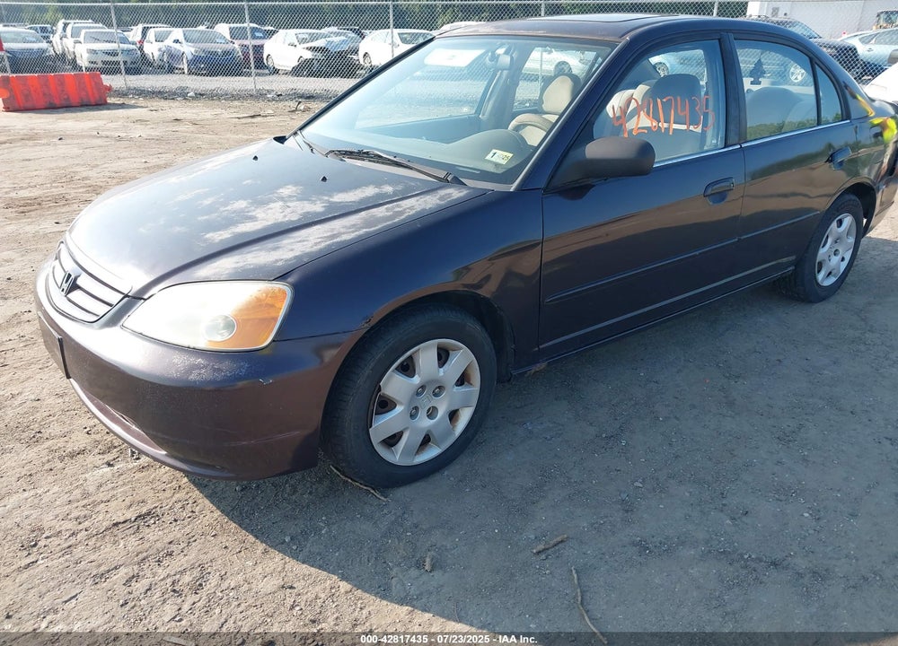 2001 HONDA CIVIC VIN: 2HGES26761H591515
