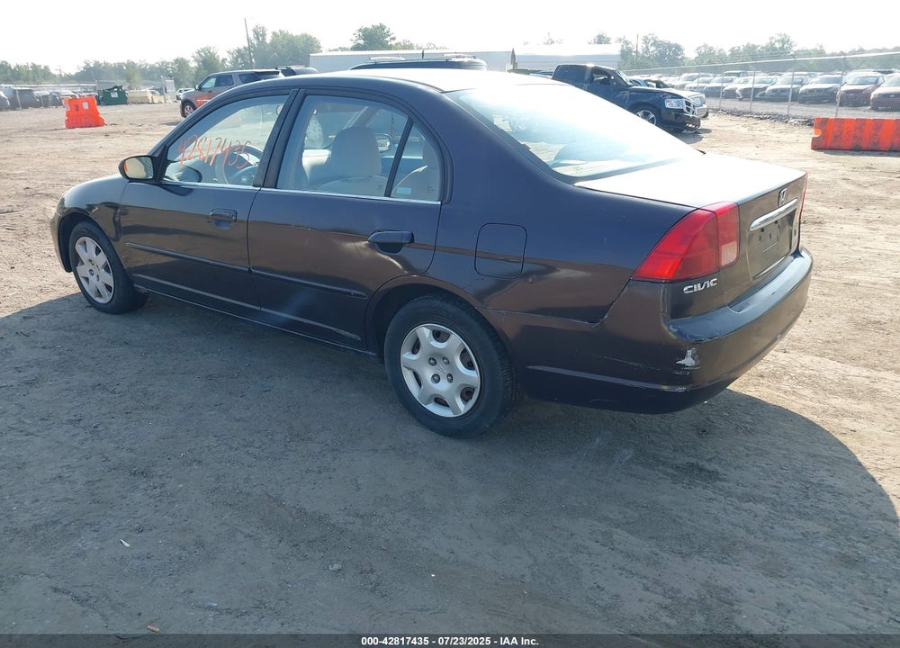 2001 HONDA CIVIC VIN: 2HGES26761H591515
