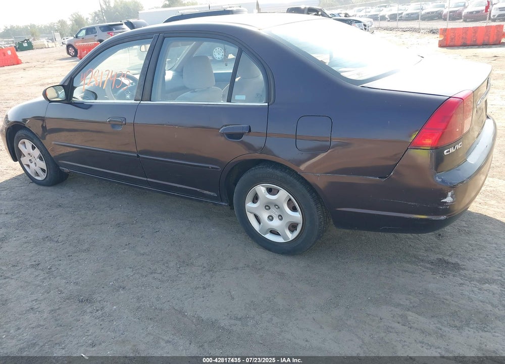 2001 HONDA CIVIC VIN: 2HGES26761H591515