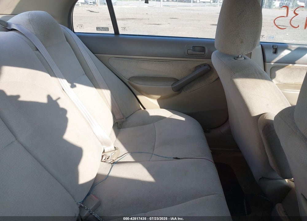 2001 HONDA CIVIC VIN: 2HGES26761H591515