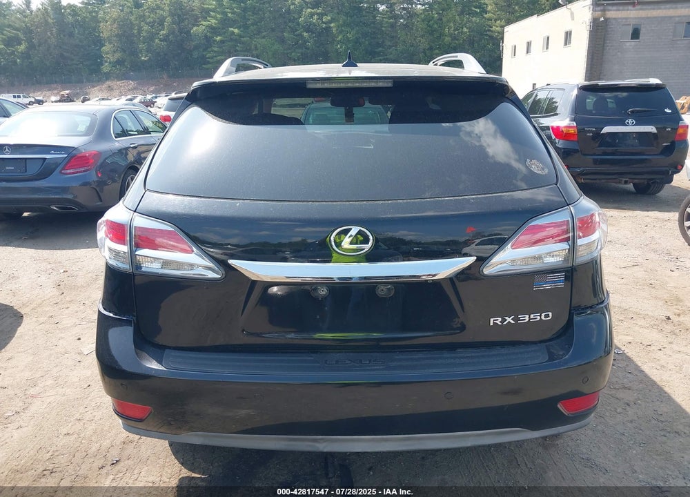 2013 LEXUS RX 350 VIN: 2T2BK1BA4DC206010