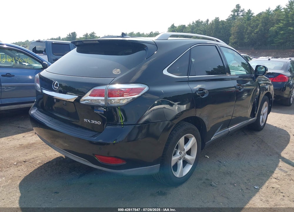 2013 LEXUS RX 350 VIN: 2T2BK1BA4DC206010