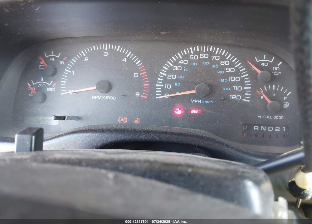 1998 DODGE DAKOTA SLT/SPORT VIN: 1B7GL22Y9WS515290