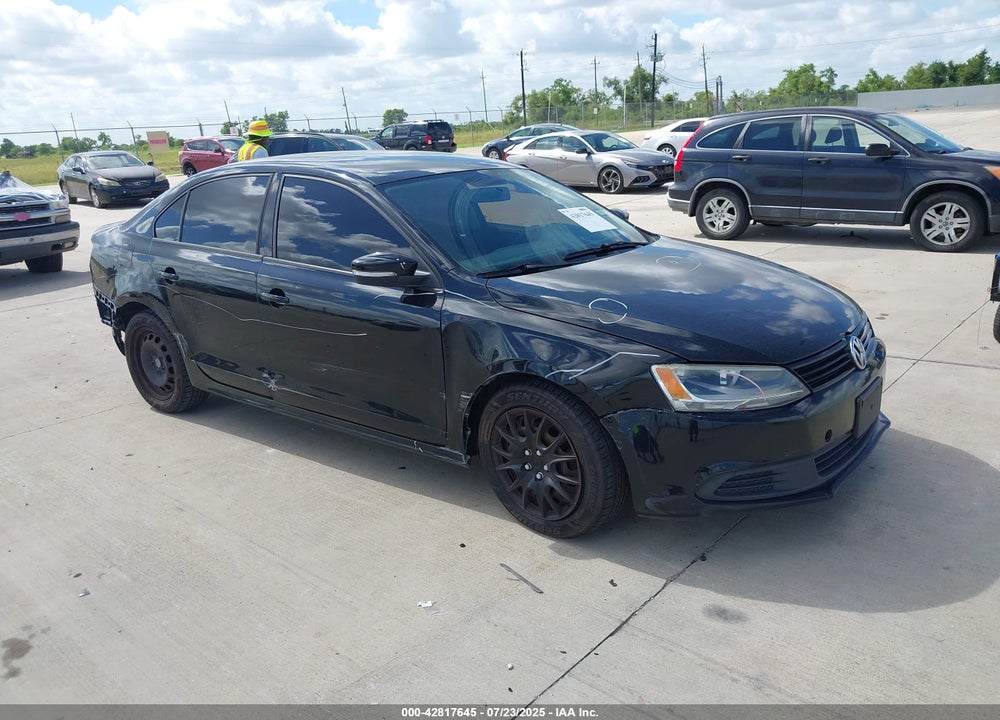 2012 VOLKSWAGEN JETTA VIN: 3VWDX7AJ4CM114305