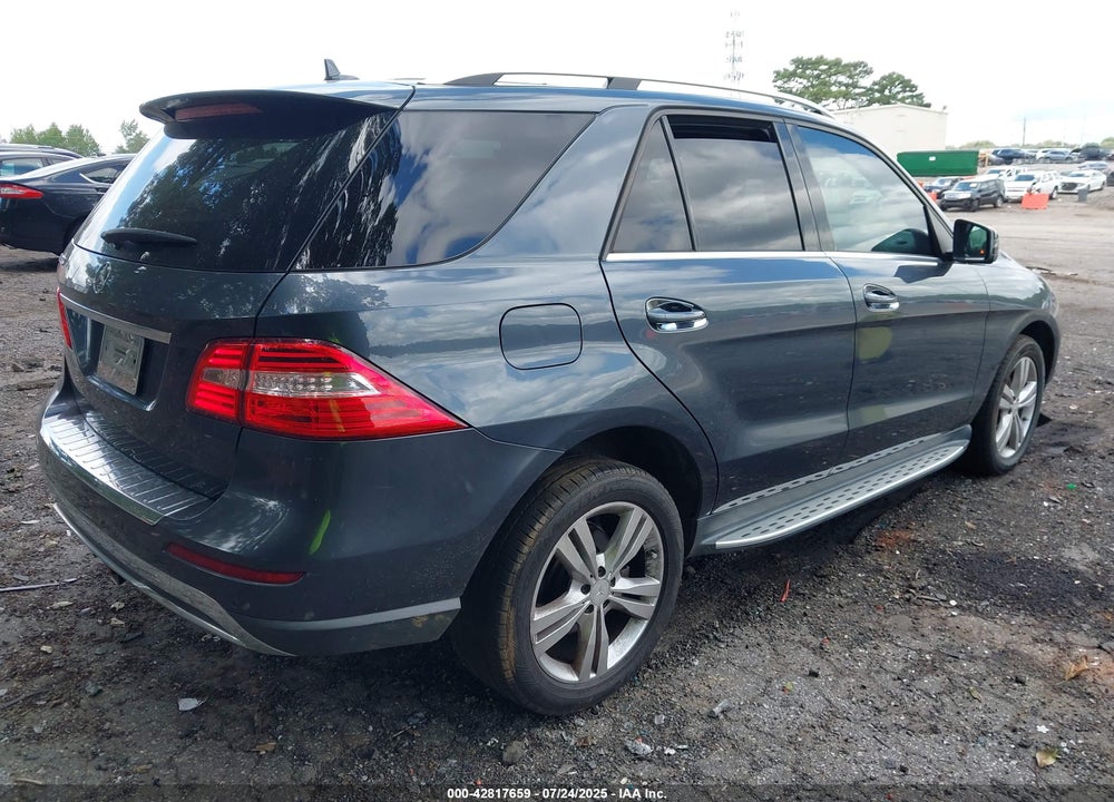 2013 MERCEDES-BENZ ML-CLASS VIN: 4JGDA5JB8DA161686