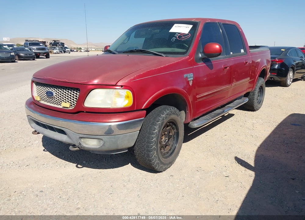 2001 FORD F-150 KING RANCH EDITION/LARIAT/XLT VIN: 1FTRW08W51KF79412