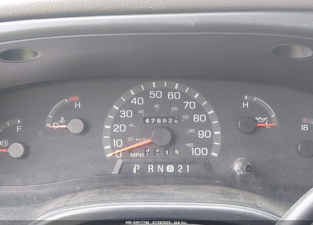 2000 FORD E-250 COMMERCIAL/RECREATIONAL VIN: 1FTNE24L3YHA24863