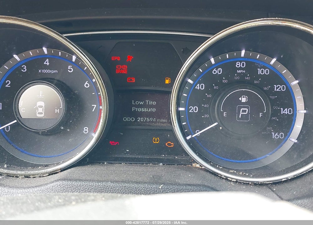 2013 HYUNDAI SONATA VIN: 5NPEB4AC3DH504583