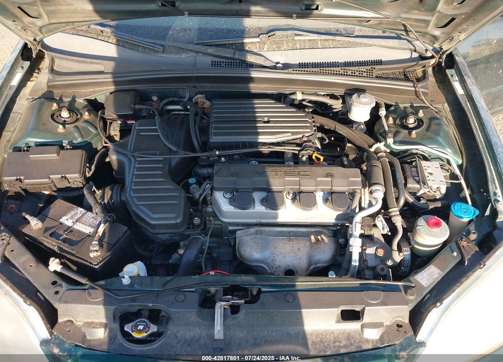 2001 HONDA CIVIC EX VIN: 2HGES26701H610303