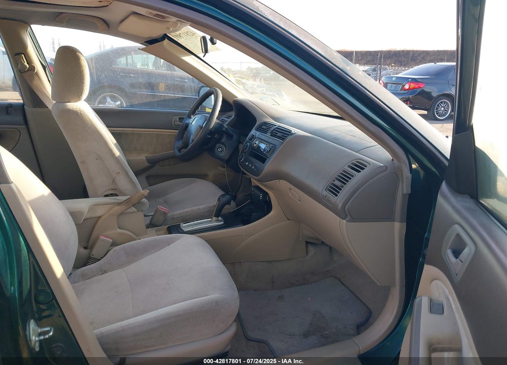 2001 HONDA CIVIC EX VIN: 2HGES26701H610303
