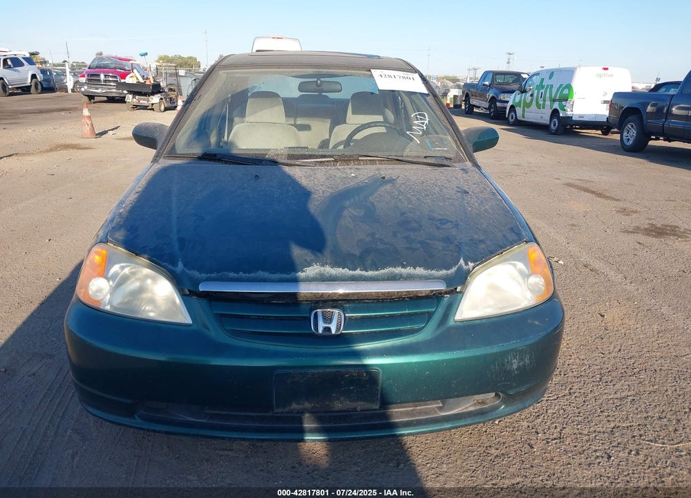 2001 HONDA CIVIC EX VIN: 2HGES26701H610303