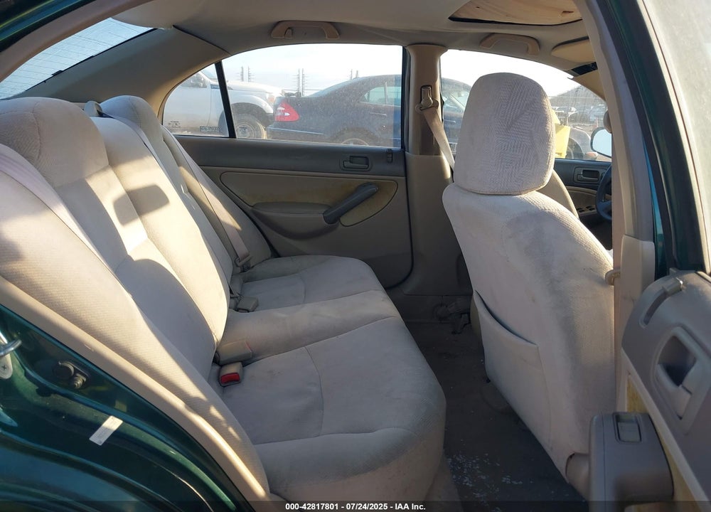 2001 HONDA CIVIC EX VIN: 2HGES26701H610303