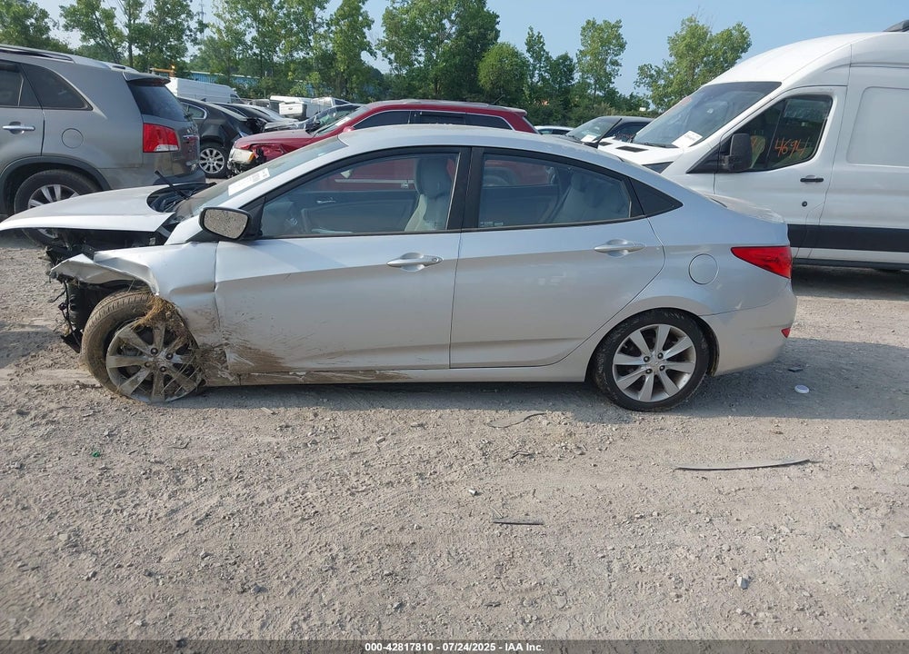 2012 HYUNDAI ACCENT VIN: KMHCU4AE8CU116896