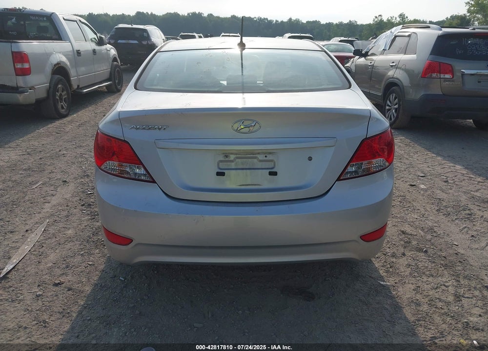 2012 HYUNDAI ACCENT VIN: KMHCU4AE8CU116896