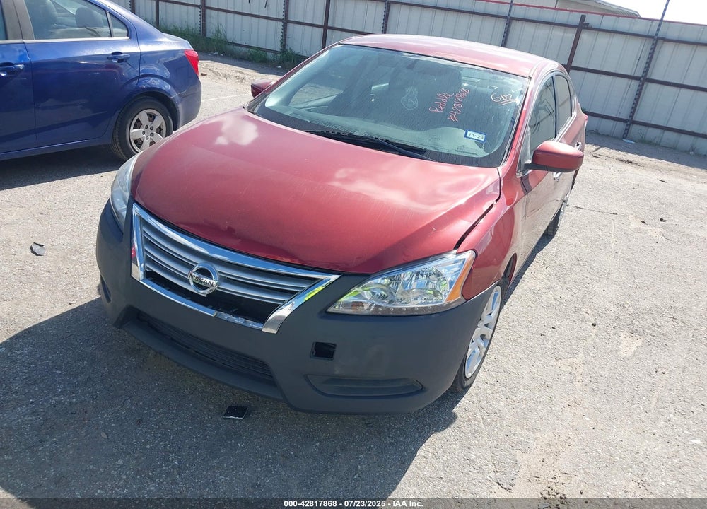 2015 NISSAN SENTRA SV VIN: 3N1AB7AP3FL643640