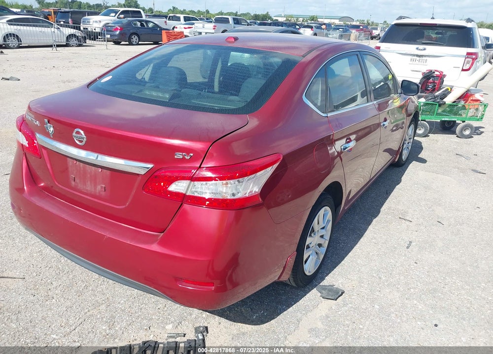 2015 NISSAN SENTRA SV VIN: 3N1AB7AP3FL643640