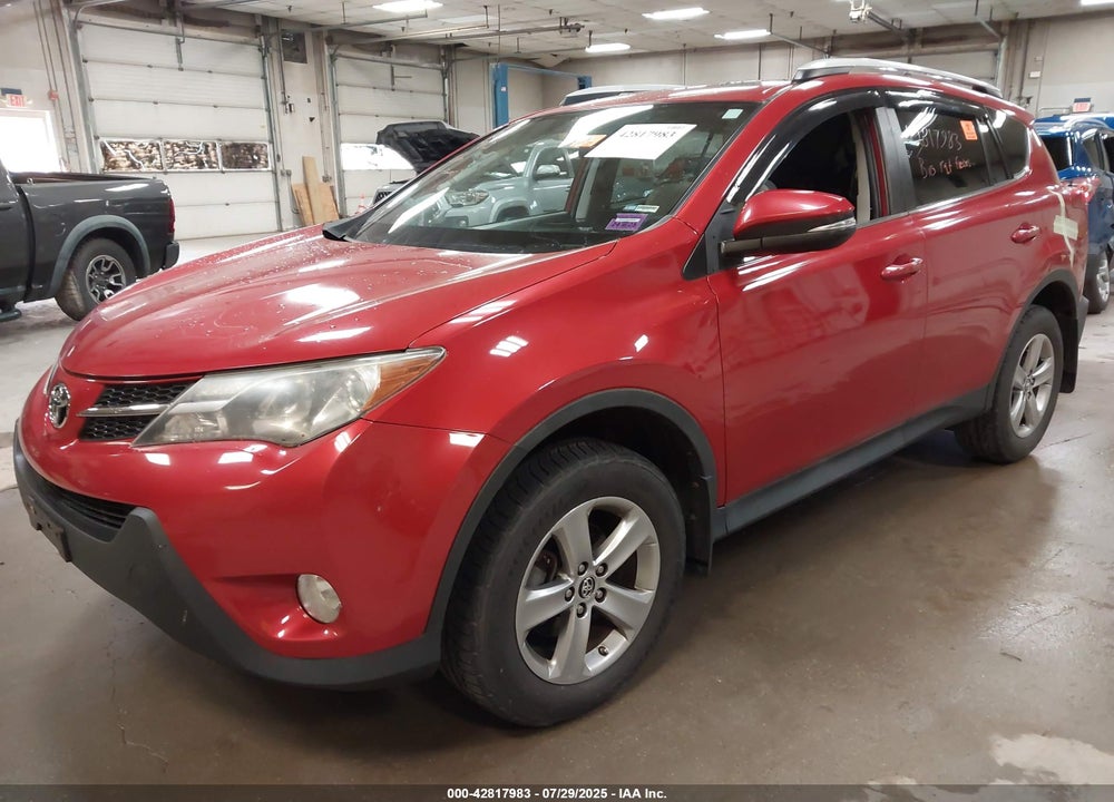 2015 TOYOTA RAV4 XLE VIN: 2T3RFREV9FW323000