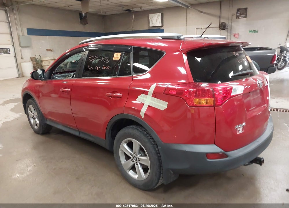2015 TOYOTA RAV4 XLE VIN: 2T3RFREV9FW323000