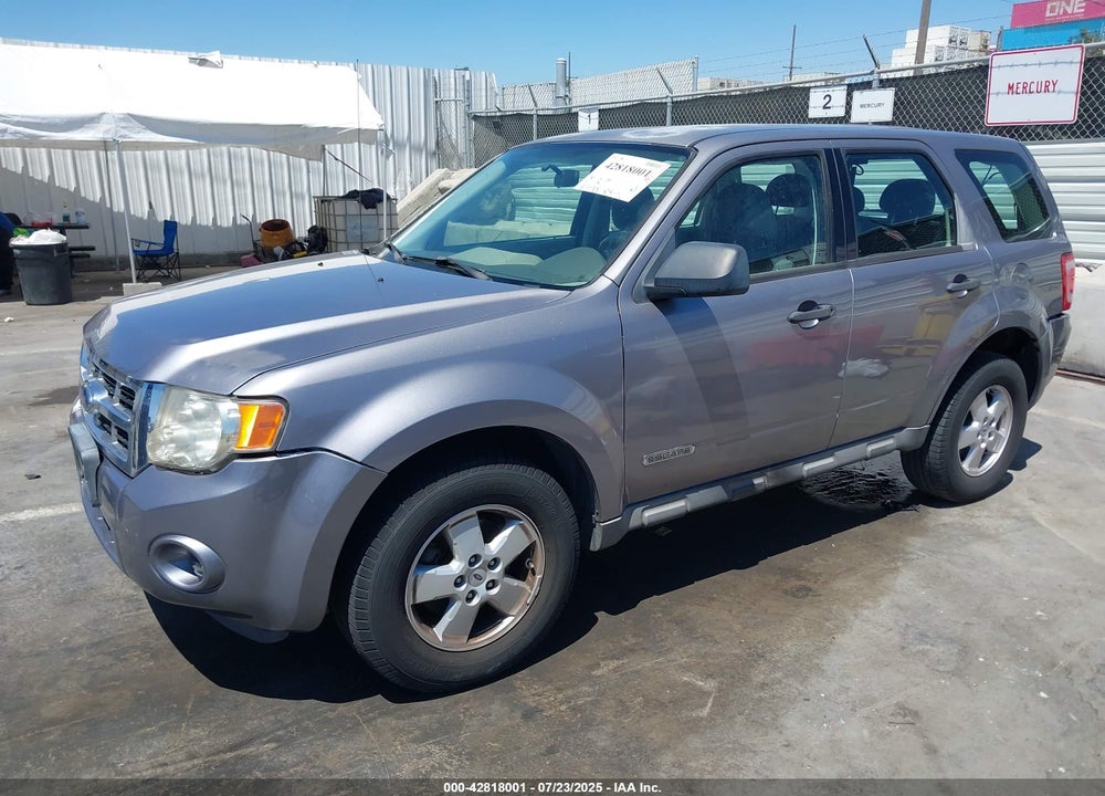 2008 FORD ESCAPE XLS/XLS MANUAL VIN: 1FMCU02Z18KC67656