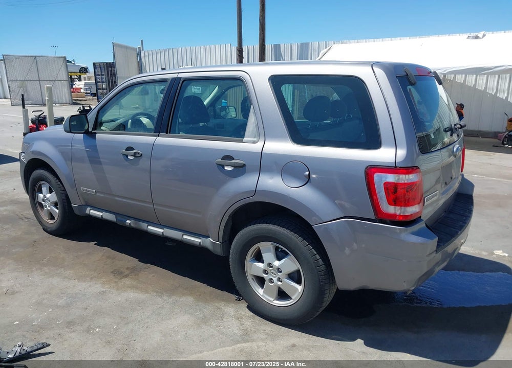 2008 FORD ESCAPE XLS/XLS MANUAL VIN: 1FMCU02Z18KC67656
