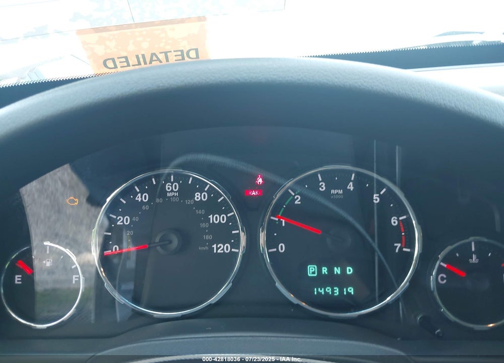 2012 JEEP LIBERTY VIN: 1C4PJMAK6CW154622