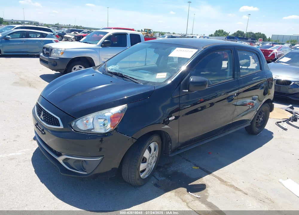 2018 MITSUBISHI MIRAGE ES VIN: ML32A3HJ9JH013582