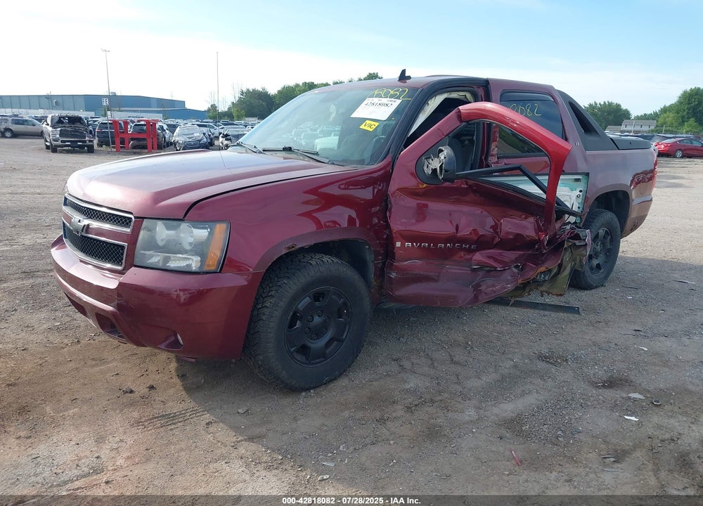 2009 CHEVROLET AVALANCHE VIN: 3GNFK220X9G192329
