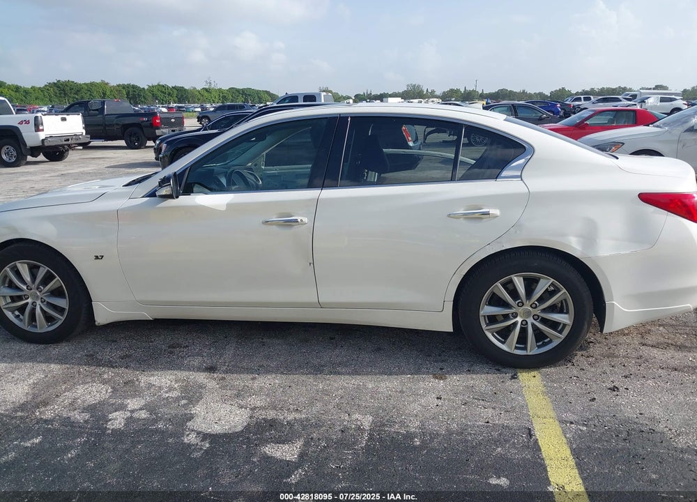 2014 INFINITI Q50 VIN: JN1BV7ARXEM694361