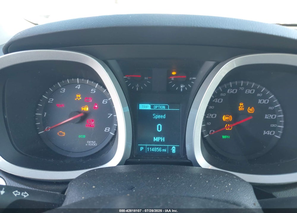 2013 CHEVROLET EQUINOX VIN: 2GNFLEEK9D6389864
