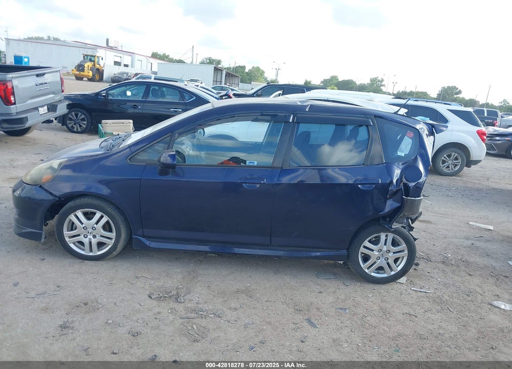 2008 HONDA FIT SPORT VIN: JHMGD38648S055790