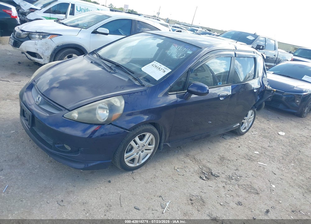 2008 HONDA FIT SPORT VIN: JHMGD38648S055790