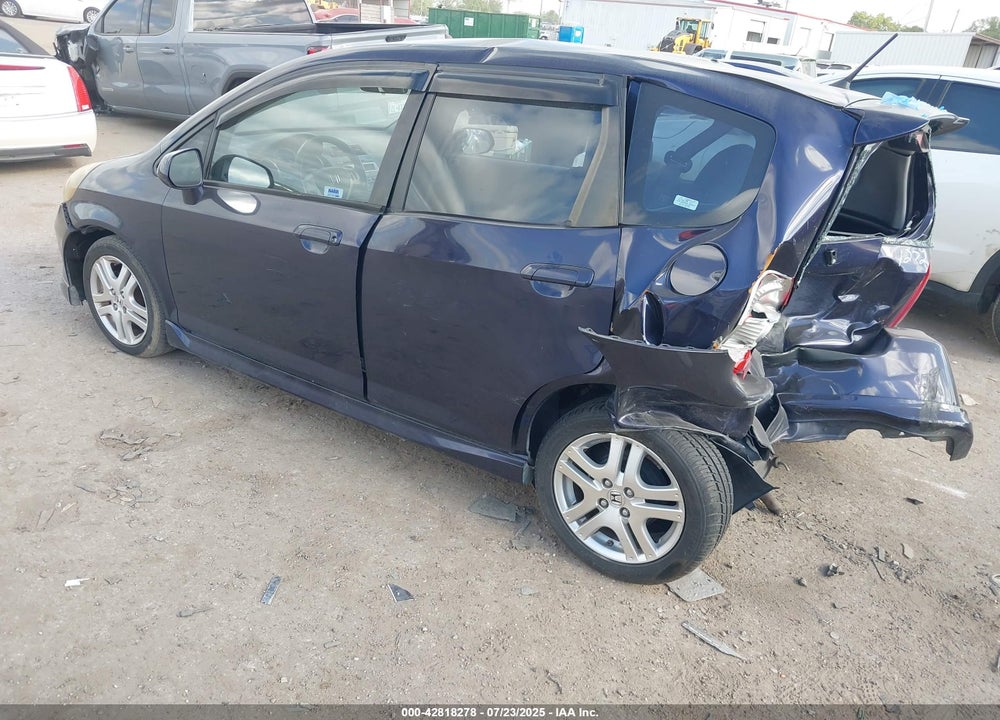 2008 HONDA FIT SPORT VIN: JHMGD38648S055790