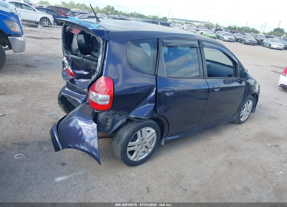 2008 HONDA FIT SPORT VIN: JHMGD38648S055790