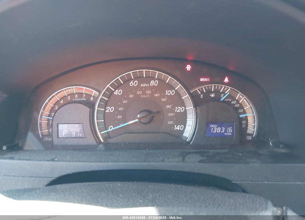 2012 TOYOTA CAMRY VIN: 4T1BF1FK4CU539140