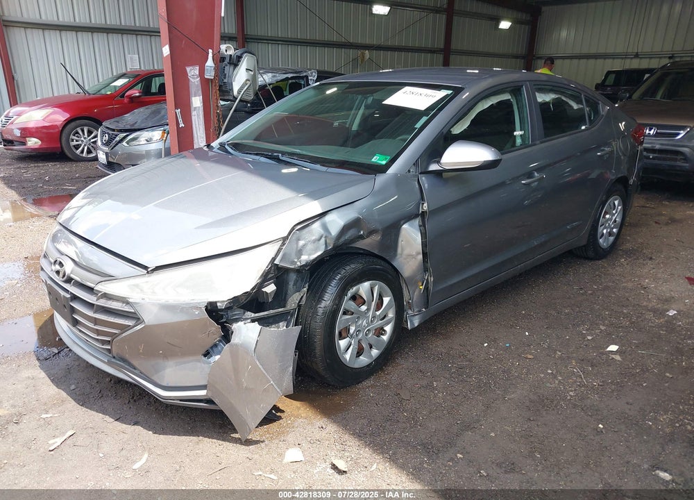 2019 HYUNDAI ELANTRA VIN: KMHD74LF9KU788806