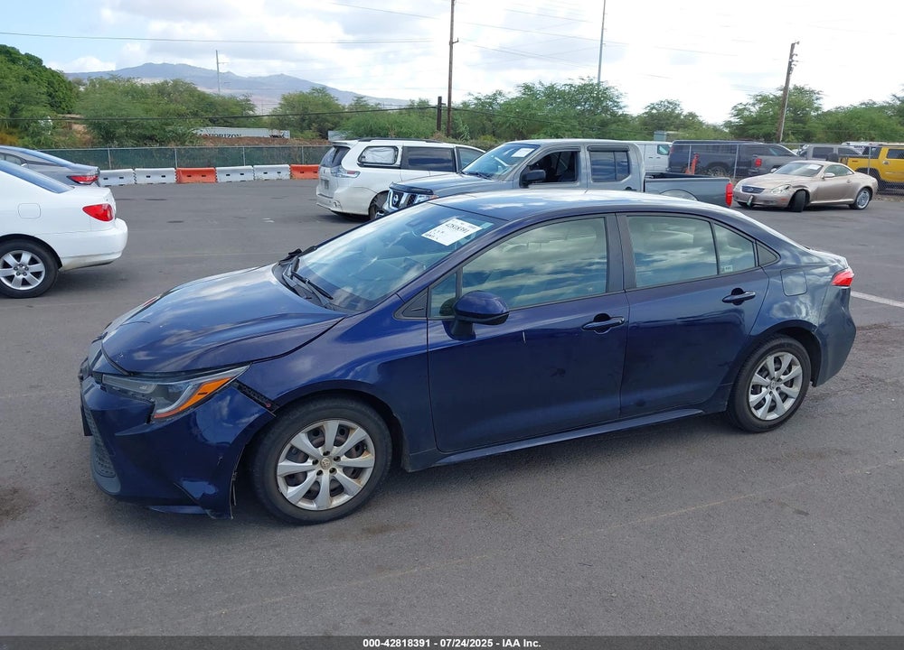 2020 TOYOTA COROLLA VIN: JTDEPRAE6LJ051307