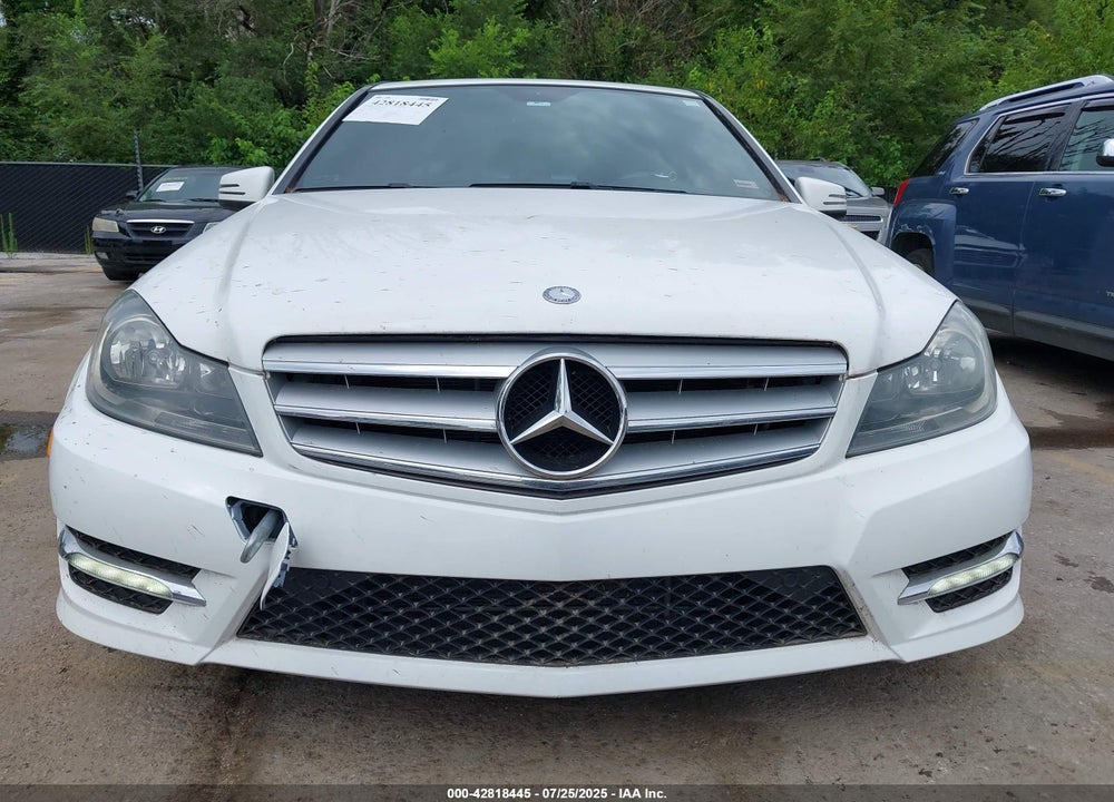 2013 MERCEDES-BENZ C CLASS VIN: WDDGF8AB9DR278169