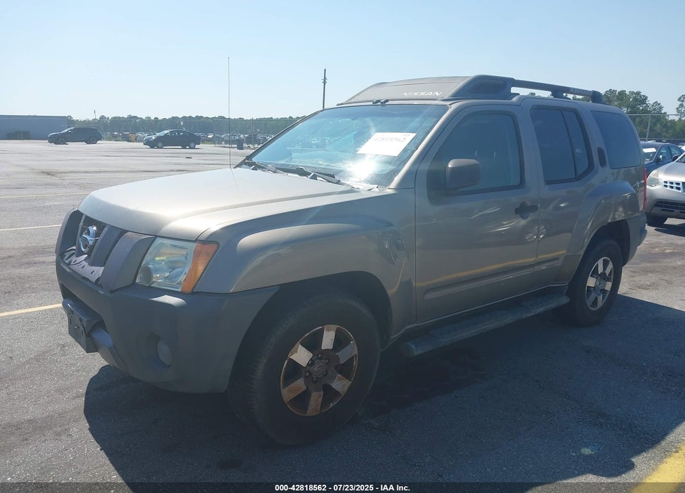 2007 NISSAN XTERRA VIN: 5N1AN08UX7C531756
