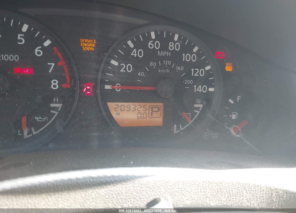 2007 NISSAN XTERRA VIN: 5N1AN08UX7C531756