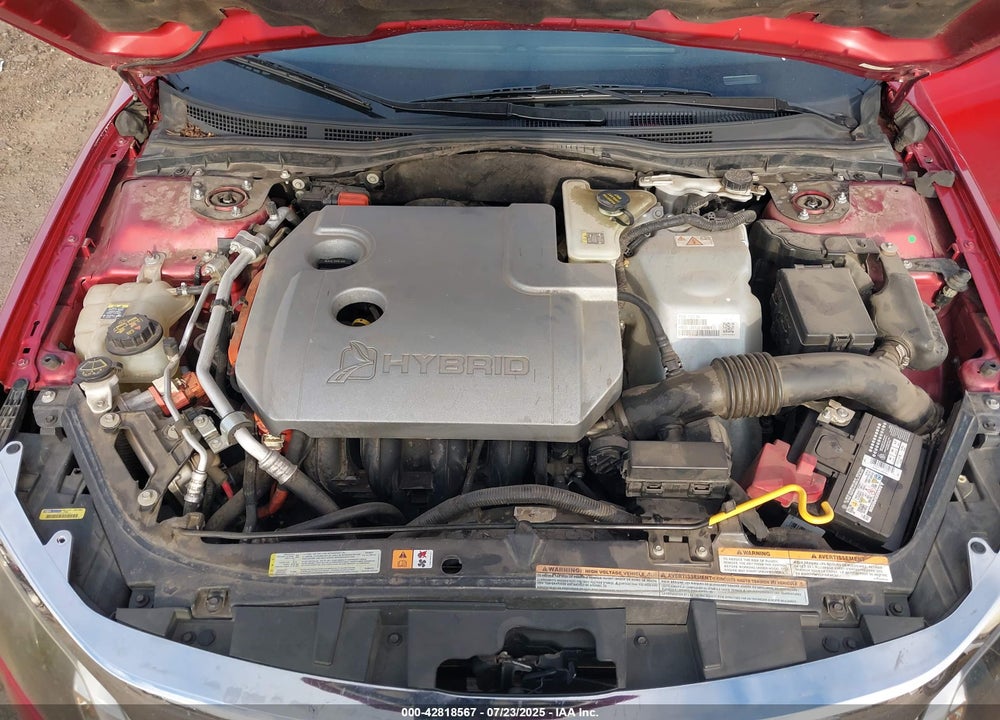 2011 FORD FUSION HYBRID VIN: 3FADP0L39BR343174