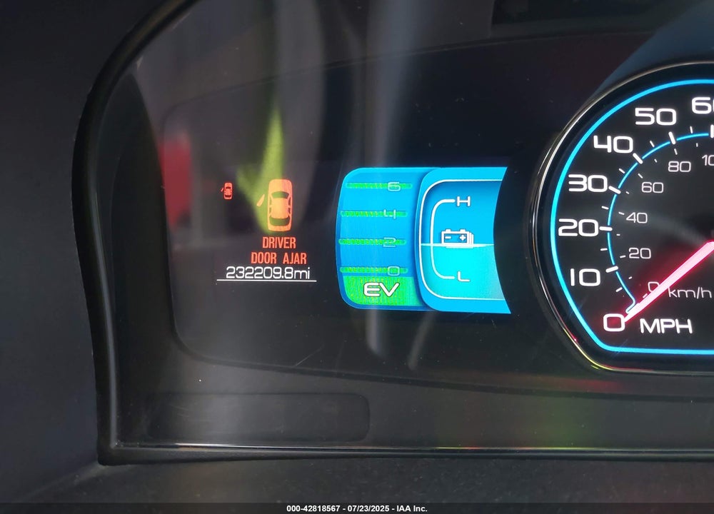 2011 FORD FUSION HYBRID VIN: 3FADP0L39BR343174