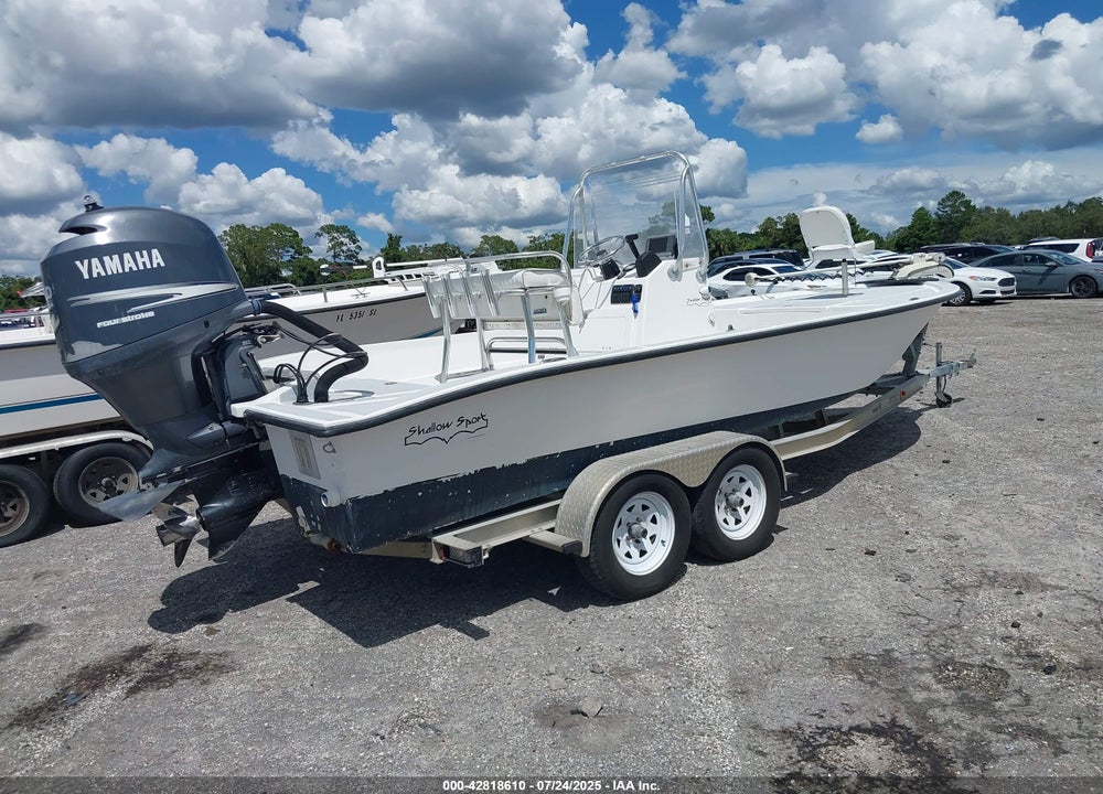 2008 SHALLOW SPORT BOAT BOAT VIN: SZX02253J708