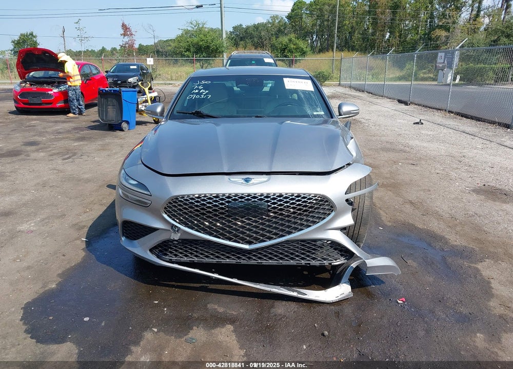 2022 GENESIS G70 VIN: KMTG34TA0NU090317