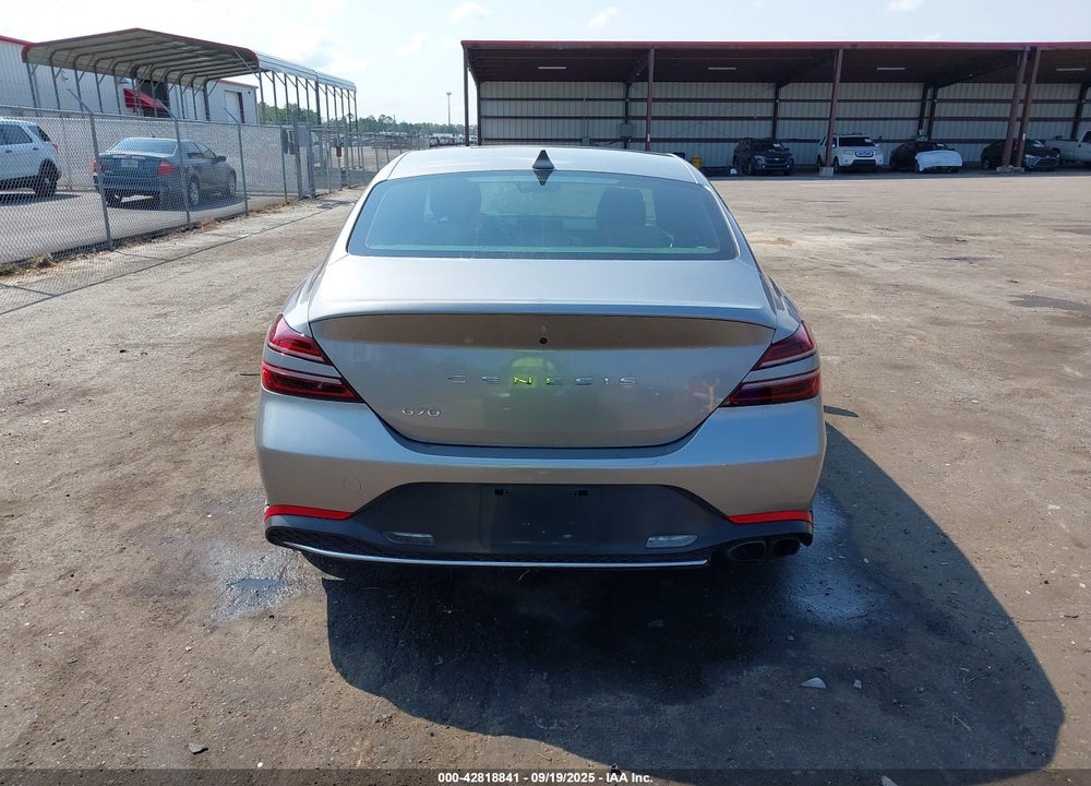 2022 GENESIS G70 VIN: KMTG34TA0NU090317