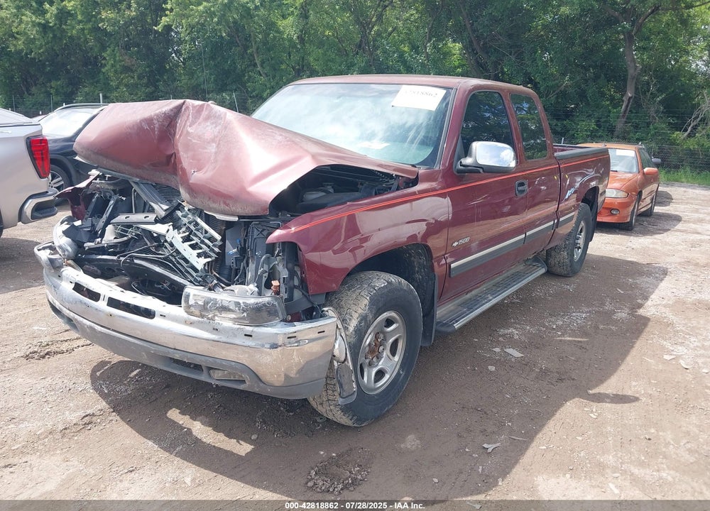 2002 CHEVROLET SILVERADO 1500 LS VIN: 1GCEK19T72E176388
