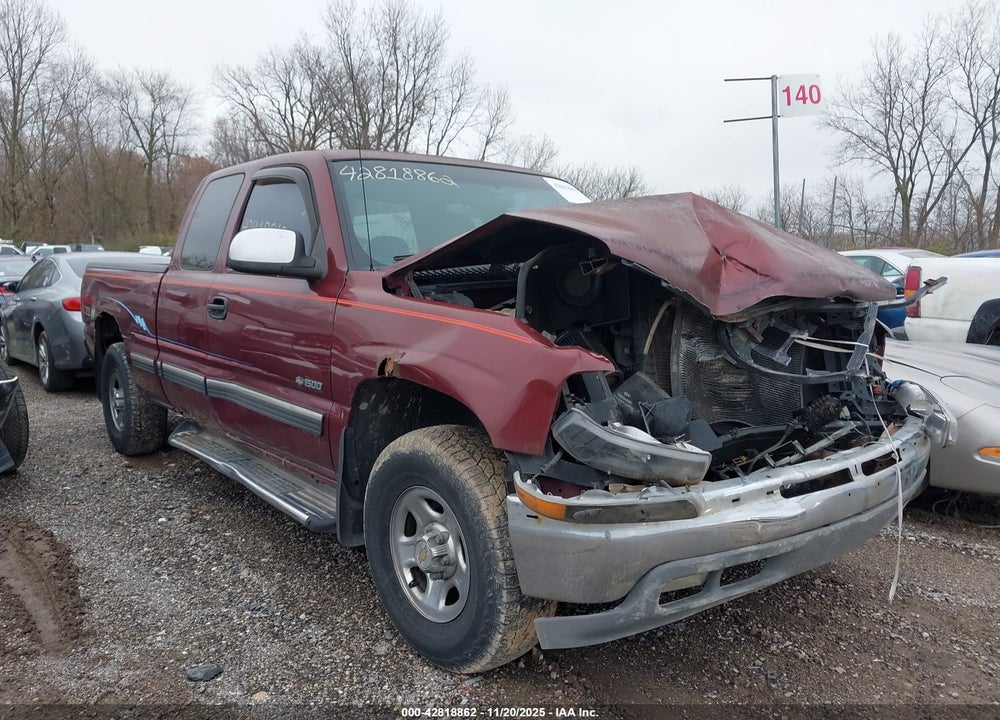 2002 CHEVROLET SILVERADO 1500 LS VIN: 1GCEK19T72E176388